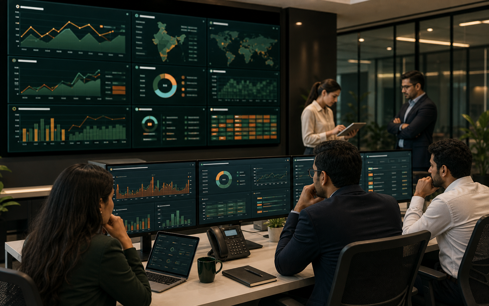 Credit analytics dashboard
